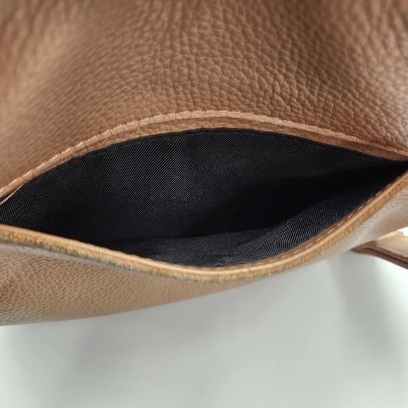 The Sak Collective Gretchen IO Leather Crossbody Bag Tan‎ Brown Zip - Adjustable - Picture 4 of 14